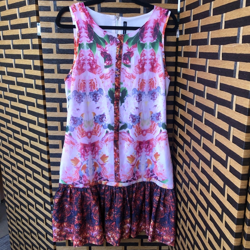 Walter Baker|Nordstrom floral drop hem shift dress